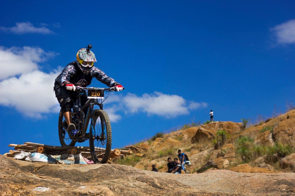 Mountain biking competition