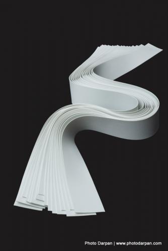 Strip White Perforated 1